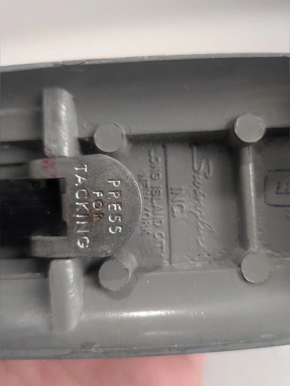 Vintage Swingline 27 Stapler Gray Metal Office Desk Work 8.5